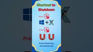 Shortcut to Shutdown Windows Computer