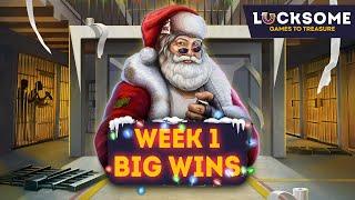 SAINT NICKED - Big Wins Week 1 - an Online Slot Game by Lucksome