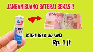 LANGSUNG KAYA‼️ BATERAI BEKAS JADI CUAN/UANG