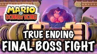 Mario vs Donkey Kong - Final Donkey Kong Boss Fight & True Ending