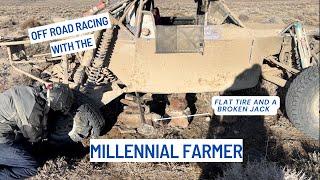 Millennial Farmer Racing in our Class 1 Desert Car - VORRA Off Road Racing