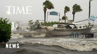 Florida Resident Gives Tour of Devastated Cedar Key in the Wake of Helene