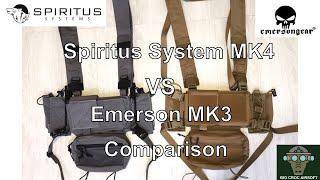 Spiritus System MK4 vs Emerson MK3 chestrig