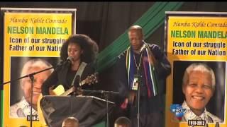 Zahara and Mbuli sing Madiba tribute song