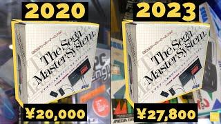 Let's compare stock and pricing!! Retro game hunting in Tokyo Japan!