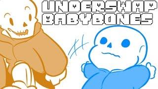 Baby Sans does AMAZING fall (Underswap Comic Dub)