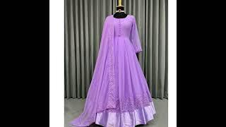 Trending anarkali dress design 2023-2024 #shortvideo #fashion #trending