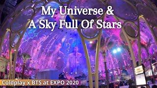 Coldplay x BTS Live in Concert at EXPO 2020 Dubai | My Universe & A Sky Full Of Stars