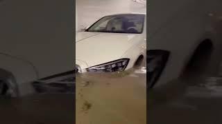 Luxury Cars Inside A Flooded Garage, Including Mercedes-Maybach S-Class, Mercedes-Maybach GLS 600