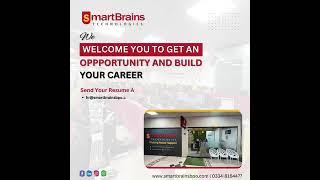 Welcome to Smart Brains Technologies Pvt. Ltd. - Where Opportunities Await to Shape Your Career!