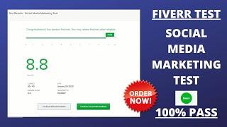 Fiverr Social Media Marketing Test Answers 2021