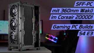 Gaming PC Builds S4E3: Mini-ITX SFF PC with 360mm water cooling and RTX 4070 Super! Benchmarks & ...