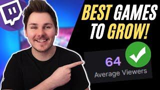 The BEST Games To Grow On Twitch In 2021! | How To Get More Viewers On Twitch