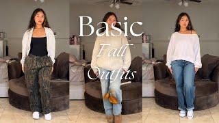 BASIC Fall Outfits