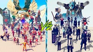 SECRET UNIT TEAM vs TITAN CAMERAMAN TEAM - Totally Accurate Battle Simulator TABS