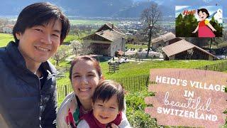 Taking our toddler to Heidi's village Japanese animation came to live   | TJ Fam #40