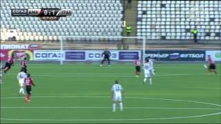Edgar Manucharian's goal. Amkar vs FC Ural | RPL 2013/14