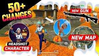 50+ Changes in OB46 Update in Free Fire  | New Gun / New Character / Secret Settings | Free Fire