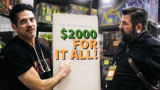 ONLY $2,000 for his Complete Toy Collection!