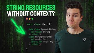 How to Use String Resources In a ViewModel - Android Studio Tutorial