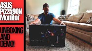 Asus ROG Swift 360Hz PG259QN UNBOXING and DEMO!