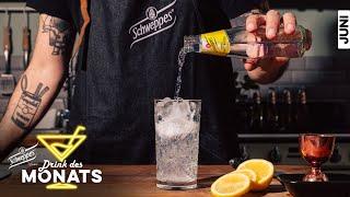 Schweppes Gin Tonic - Drink des Monats Juni