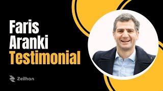 Faris Aranki: Zeilhan & The Boardroom Podcast Testimonial