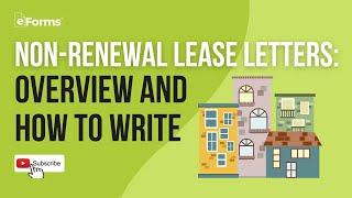 Non-Renewal Lease Letters: Overview and How to Write