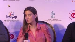 Hazal Kaya famous Zindagi Channel (Feriha ) Turkish Delegation At Jio MAMI 18th Mumbai Film Festiva