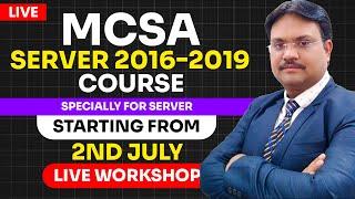 Join Our Free Workshop: Mastering MCSA 2016-2019! Tech Guru Manjit