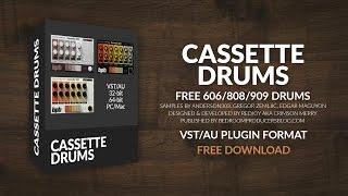 BPB Cassette Drums (Free Drum Machine VST/AU Plugins)