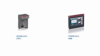 ABB CP600-eCo and AC500-eCo project example