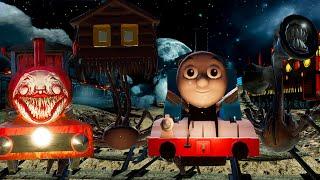 HOUSE HEAD vs SIREN HEAD vs  CHOO CHOO CHARLES vs THOMAS TANK ENGINE  in Choo Choo Charles