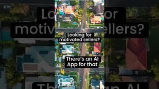 Finding motivated sellers just got easier with AI app. Link in bio #aiforrealestate #homedecor