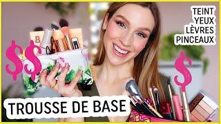 TROUSSE DE MAQUILLAGE DE BASE : LES 16 ESSENTIELS ! + mes favoris pas chers/chers