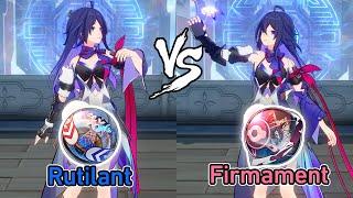 Seele New Relic Firmament Frontline vs Rutilant Arena Damage Comparison - Honkai Star Rail Seele