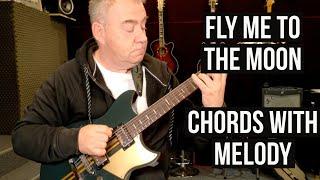 Fly Me to the Moon Guitar Lesson – Melody with Chords Tutorial