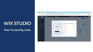 Wix Studio | How to Use Pay Links to Accept Payments from Customers