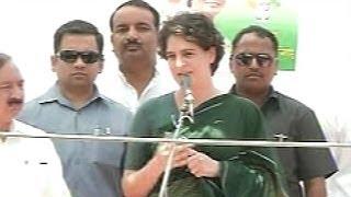 Priyanka Gandhi's all out attack at Narendra Modi