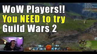 Leveling In Guild Wars 2 Is BETTER than WOW - Geegan's Reaction Series Pt 2