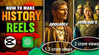 How to Make Viral History Videos | Like Stellar Sagas in Only 3 Minutes 