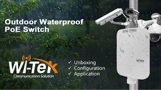 Outdoor Waterproof PoE Switch