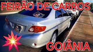 FEIRÃO DE CARROS USADOS BOMBANDO NO HIPÓDROMO DA LAGOINHA EM GOIÂNIA/PREÇOS DE CARROS 21/07/2024