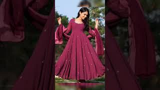 2024 trending anarkali dress #anarkali #dress #ytshorts #shorts