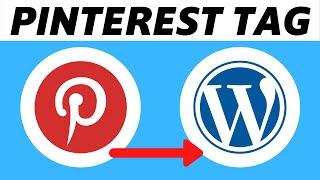 How to Install Pinterest Tag on Wordpress! (Pinterest Ads)