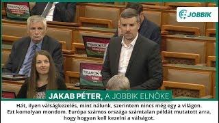 Jakab Péter: Ilyen válságkezelés a világon nincs