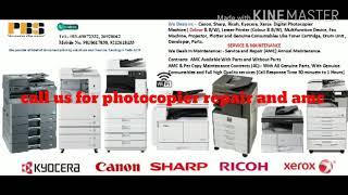 Photocopier machine repair