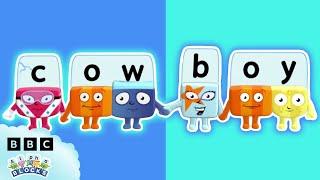 Two Syllable Words - Sound it Out  | Learn to Read | @officialalphablocks