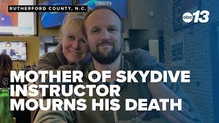 Mother of skydiver killed in plane crash mourns his death