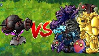 PVZ 1 Fusion Challenge!! 1 Doom Gatling Pea VS 100 Fusion Zombie + EXTRA - Who Will Win?